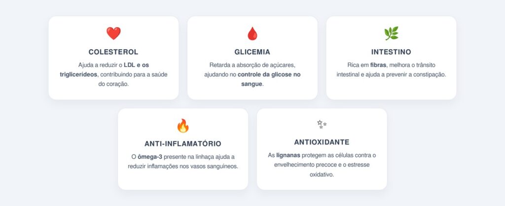 Principais benefícios e como consumir a linhaça