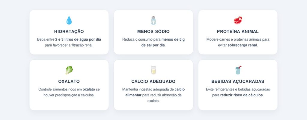 Quais são as seis dicas essenciais para proteger os rins?