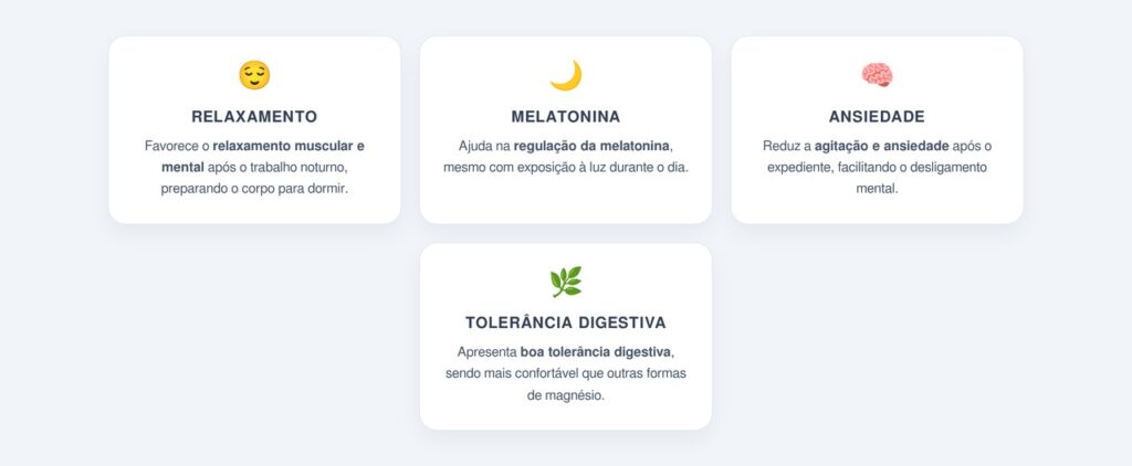 Benefícios específicos para quem tem a rotina invertida