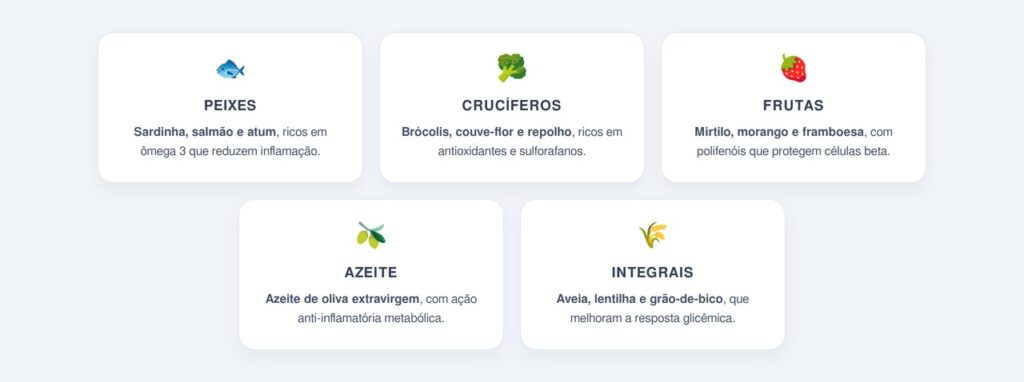 Quais são os 5 alimentos que ajudam a proteger o pâncreas?