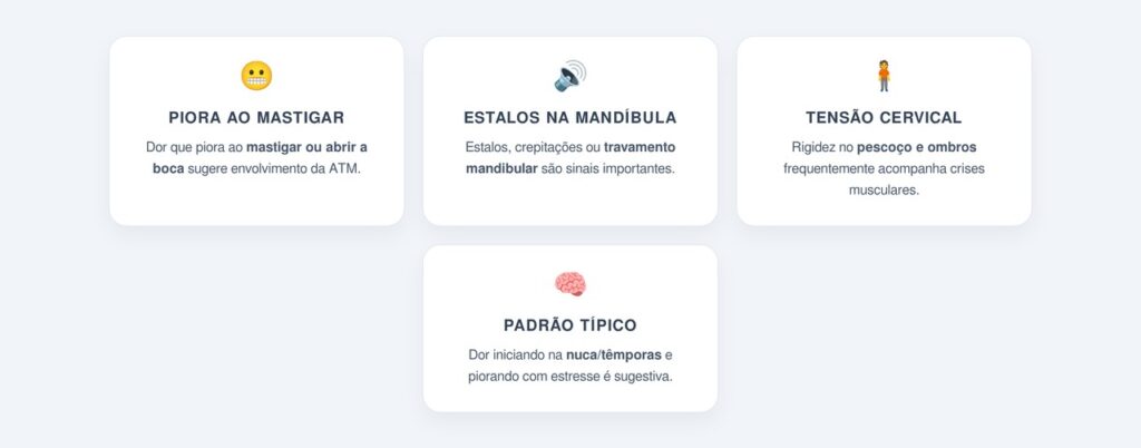 Quais sinais indicam que a dor de cabeça pode ter origem muscular?