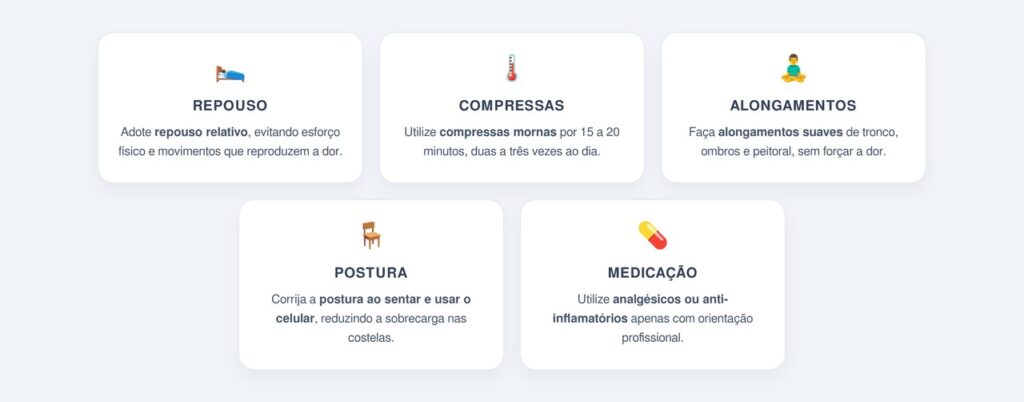 Quais soluções simples ajudam a aliviar a dor no peito?
