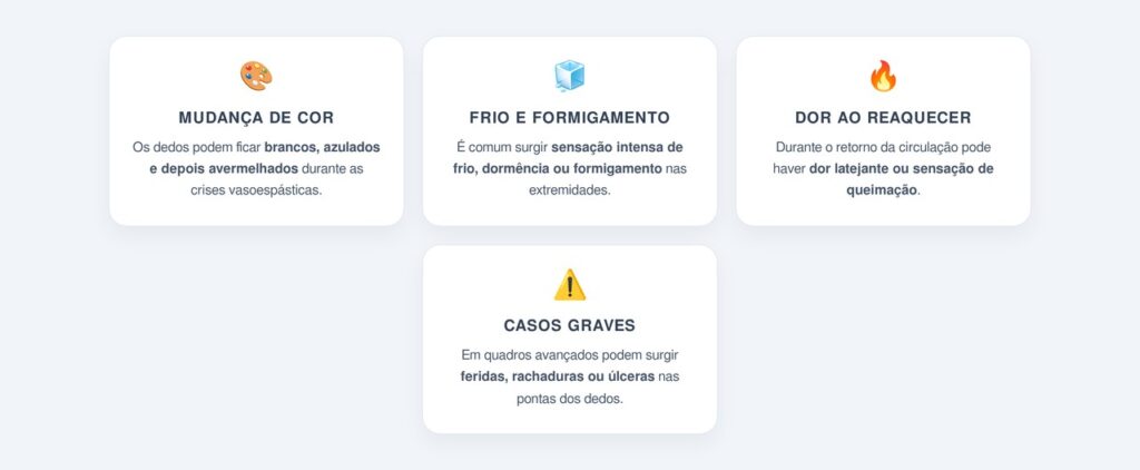 Quais são os sintomas mais comuns?