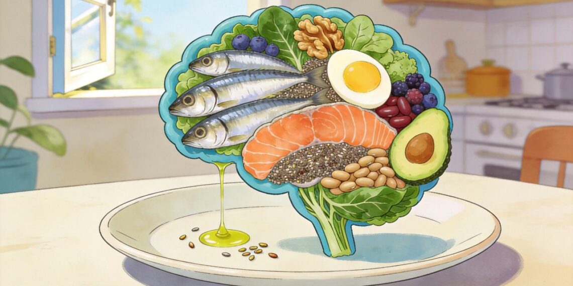 De quais nutrientes o cérebro precisa para se manter jovem e em quais alimentos eles são encontrados