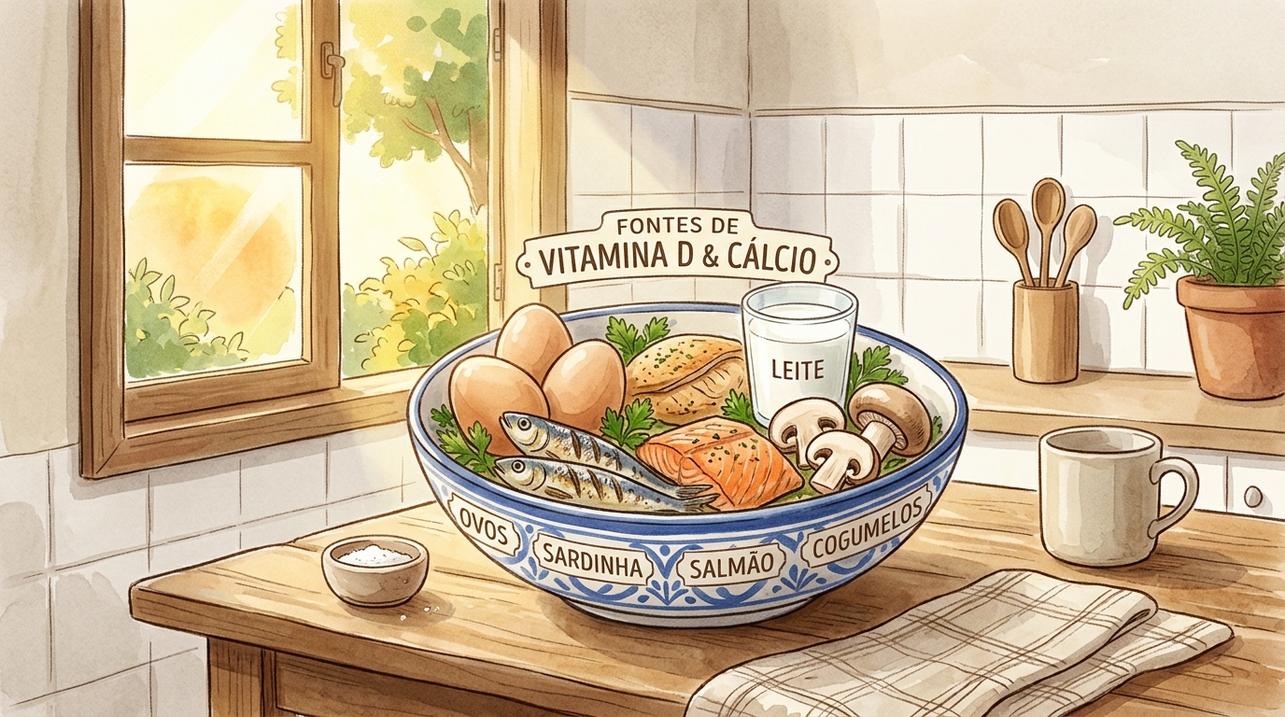 Alimentação e exposição solar orientada apoiam a correção da vitamina D