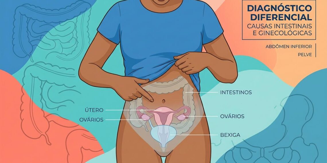 Dor embaixo do umbigo: que sinais de problema intestinal ou ginecológico podem indicar?