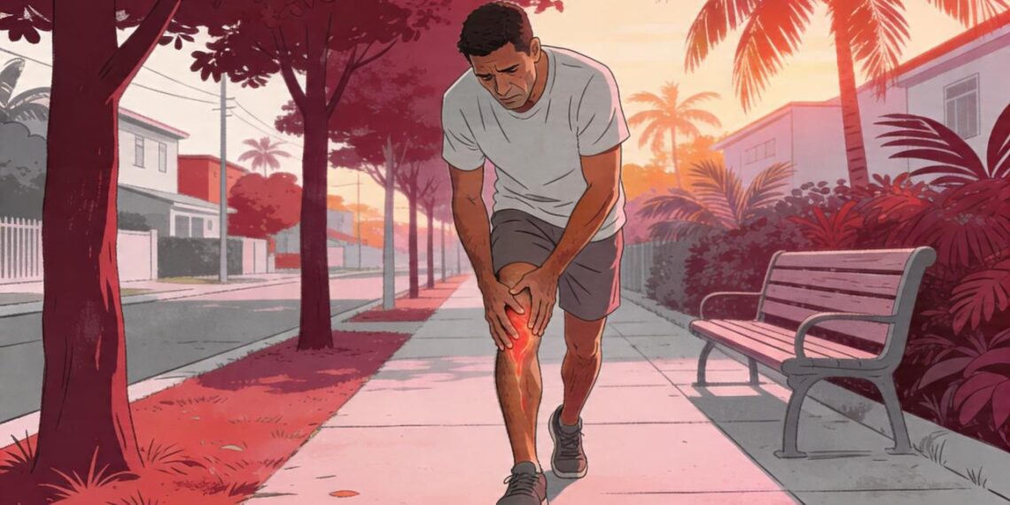 Dor nas pernas ao caminhar pode ser o primeiro sinal de uma doença silenciosa nas artérias