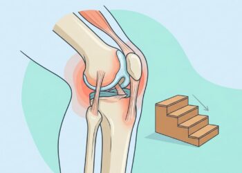 Dor no joelho ao descer escadas não é apenas idade, pode ser deficiência de colágeno ou inflamação silenciosa