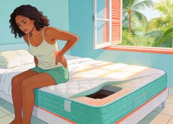 Dores nas costas ao acordar não são apenas má postura, podem ser sinal de colchão inadequado ou inflamação sistêmica