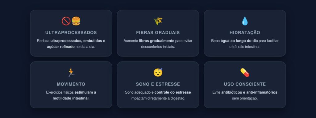 equilíbrio intestinal