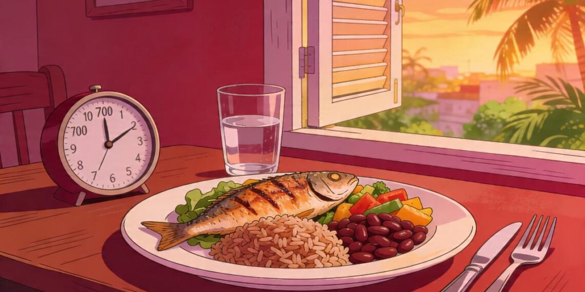 Estudo revela o horário exato para jantar e reduzir em até 40% o risco de doenças cardíacas