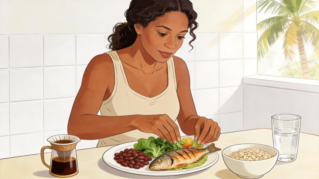 Alimentação equilibrada e café sem excessos pesam na evolução da fibrose.