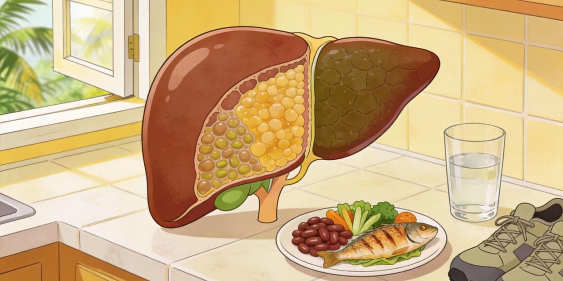 Fígado gorduroso: estratégias naturais mais eficazes para reduzi-lo e melhorar a saúde hepática em casa