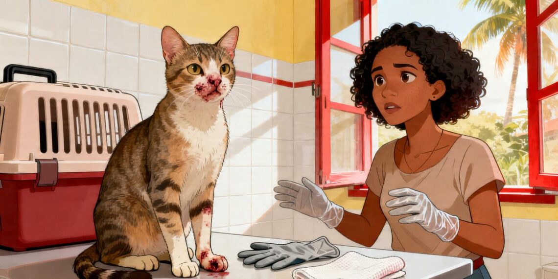 Foi detectado um fungo que se transmite de gatos para humanos, o que gera preocupação entre os cientistas