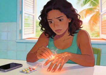 Formigamento constante nas mãos não é apenas má postura, mas sim deficiência de uma vitamina essencial