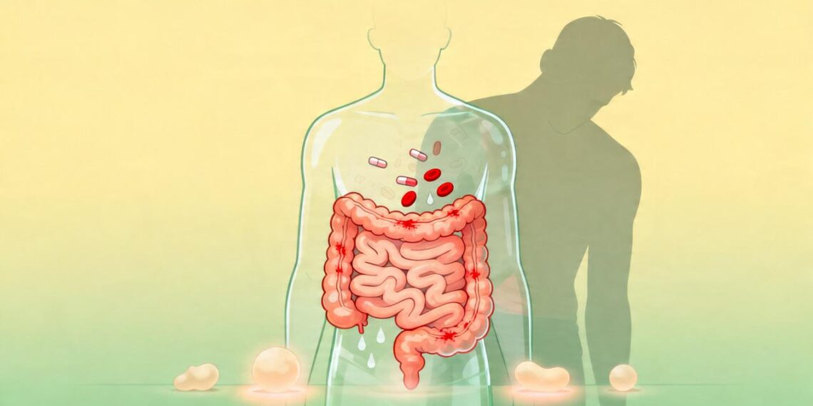 Fraqueza constante: como a inflamação intestinal reduz a absorção de nutrientes a longo prazo