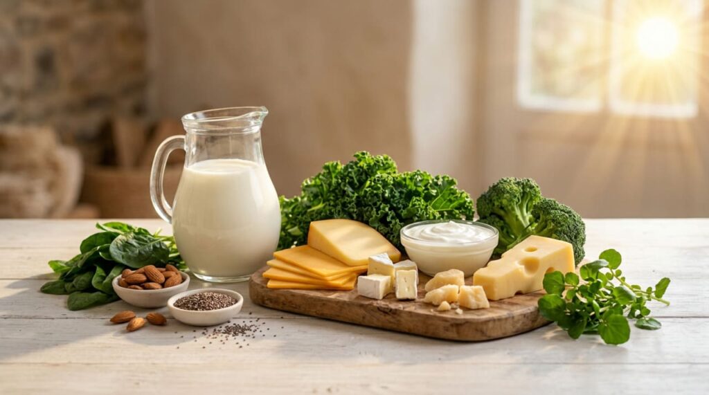 A falta de cálcio não se deve ao baixo consumo de laticínios, mas sim à deficiência de vitamina D que impede sua absorção