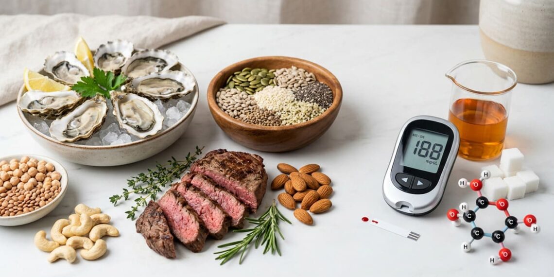 A falta de zinco não se deve à alimentação pobre, mas sim ao consumo excessivo de açúcar que compromete sua retenção