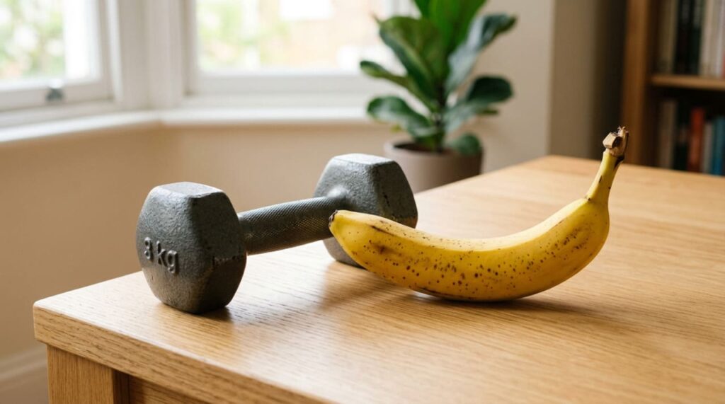 A banana funciona muito bem para evitar cãibras durante a noite