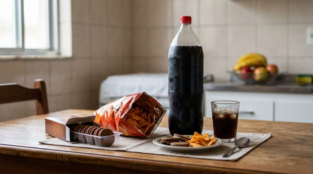 O que acontece ao coração quando se come ultraprocessados diariamente?