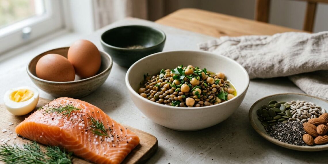 O que acontece aos músculos quando se consome pouca proteína diariamente?