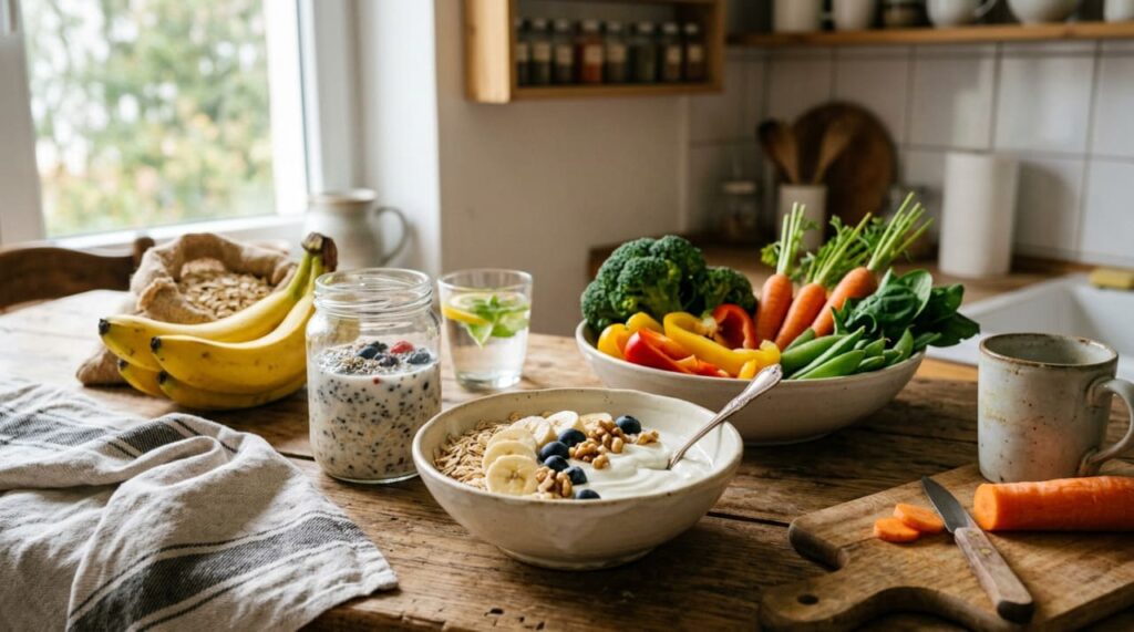 Bactérias intestinais e os alimentos que ajudam a manter a saúde digestiva