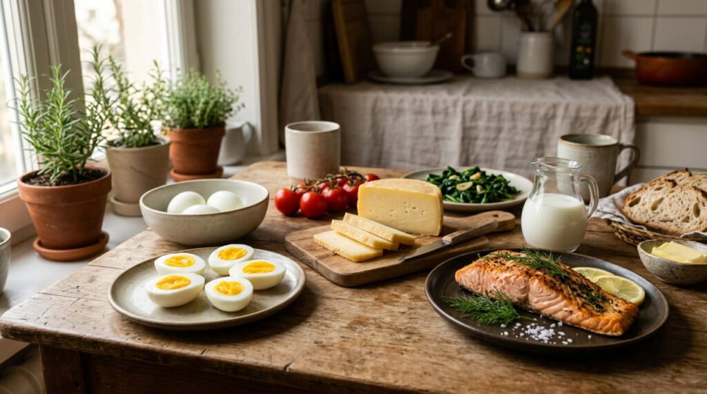 Alimentos que fortalecem os ossos e previnem fraturas em idosos