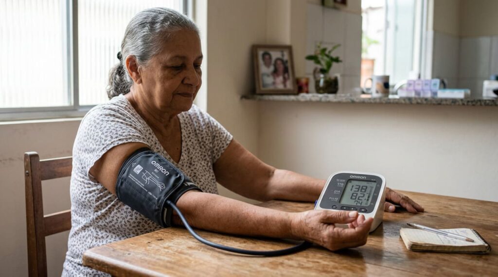 Pressão arterial: O que 10 anos de pressão "ligeiramente alta" podem desencadear