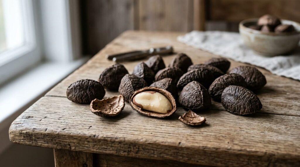 Castanha-do-pará: benefícios comprovados para a tireoide, imunidade e proteção celular