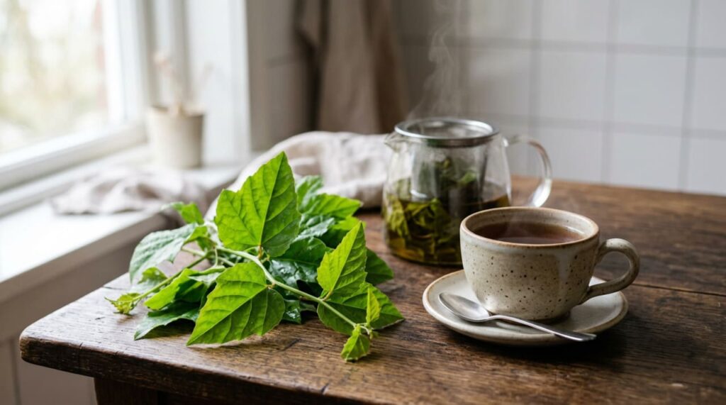 Quais são os benefícios para a saúde das folhas de insulina vegetal?