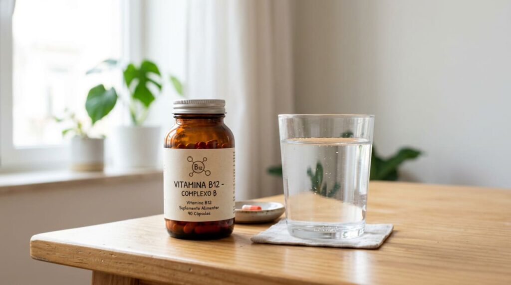 Qual o melhor horário para tomar suplemento de vitamina B12?
