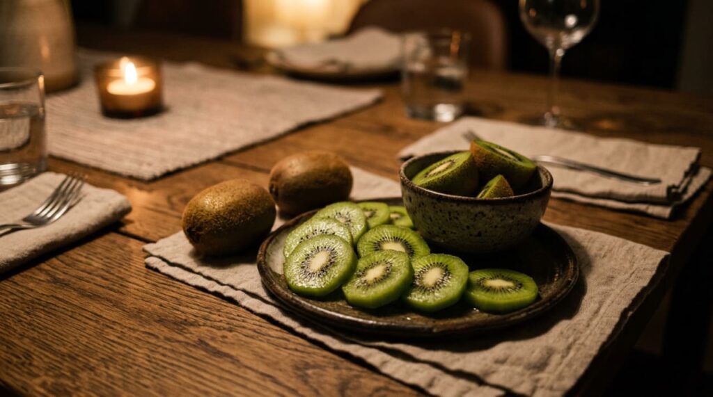 Incluir kiwi na sua rotina noturna pode ser o impulso natural que o seu sono precisa