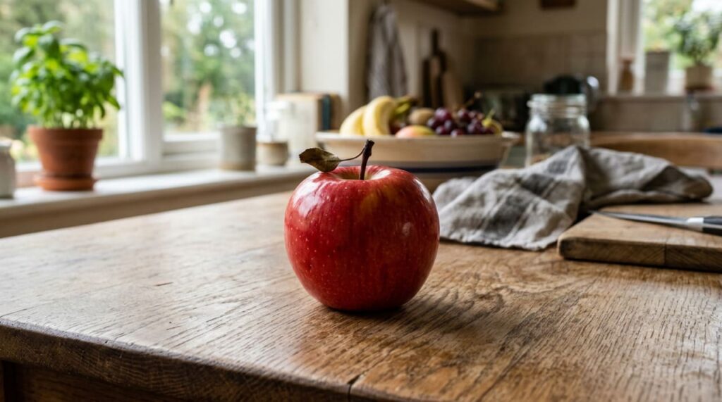 Quais são as propriedades curativas de comer uma maçã com casca em jejum?