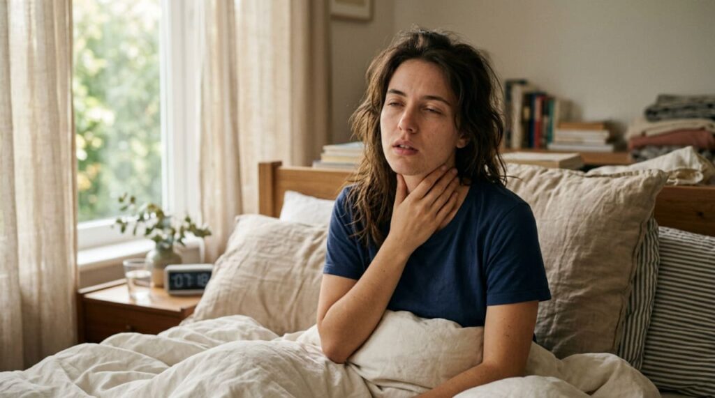 É por isso que você acorda à noite com a boca completamente seca