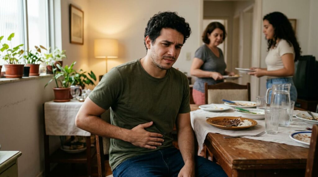 Gases não são apenas um incômodo. São um sinal fisiológico de que seu sistema digestivo pode estar perturbado