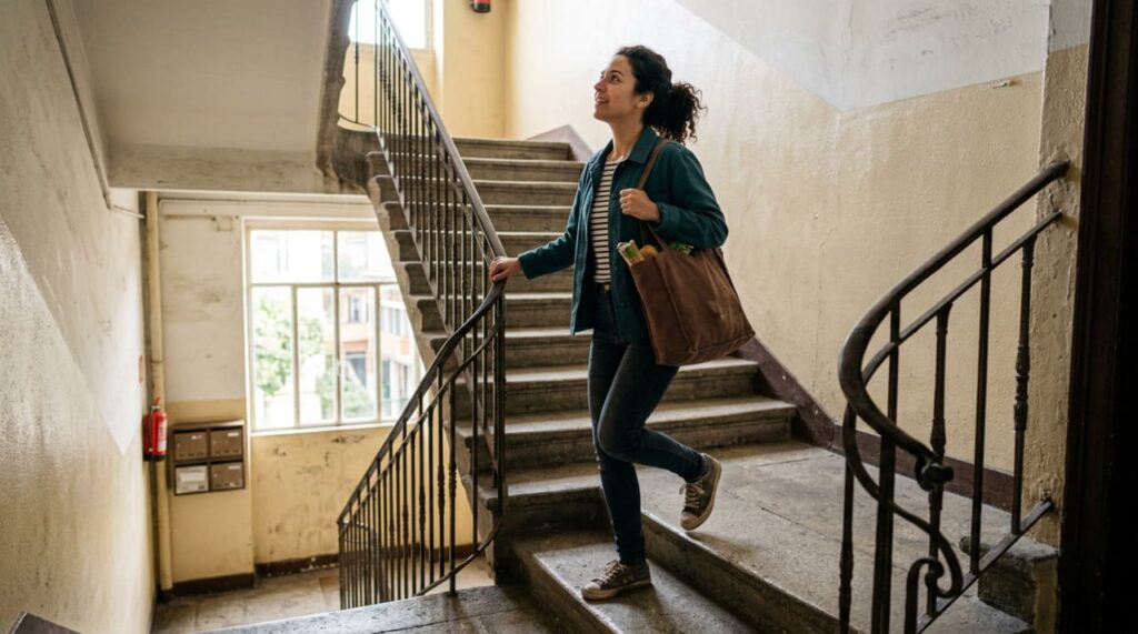 O que acontece com o seu coração quando você sobe escadas todos os dias