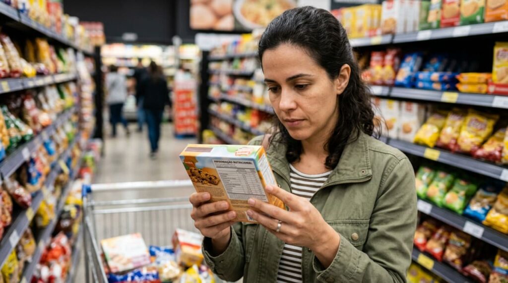 Como interpretar os rótulos de alimentos corretamente e por que a porção indicada é fundamental