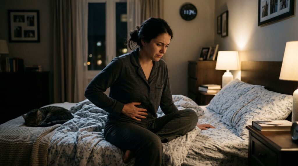 A regra do jantar à noite para não acordar com azia após os 50