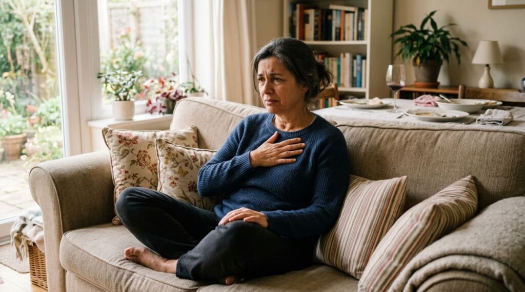 Queimando por dentro: 5 hábitos surpreendentes que causam azia e refluxo sem que você perceba