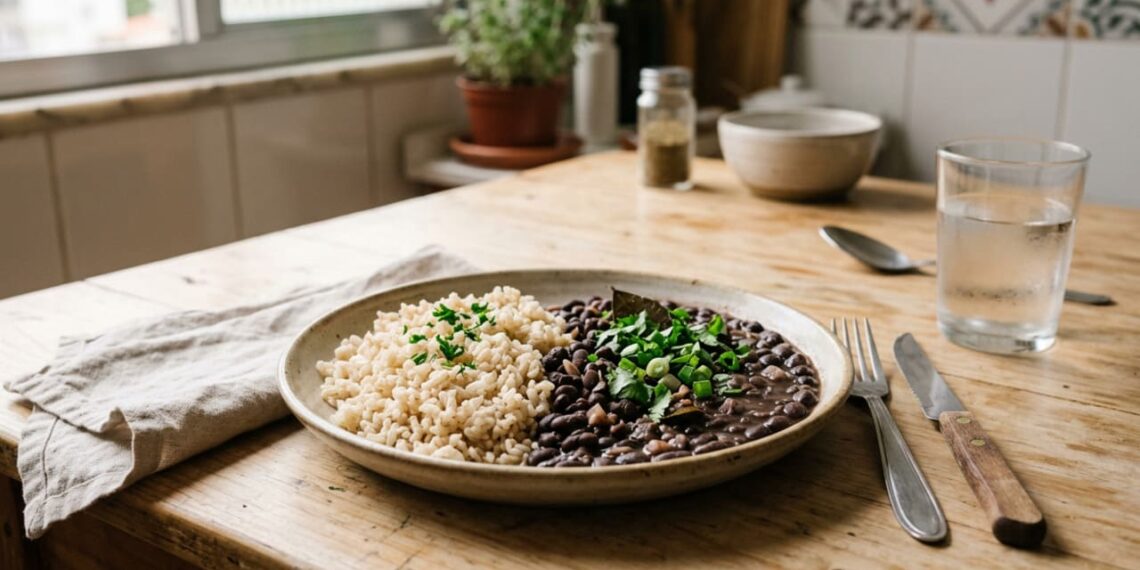 Se você consumir feijão com arroz integral, formará uma proteína completa e manterá sua energia por mais horas