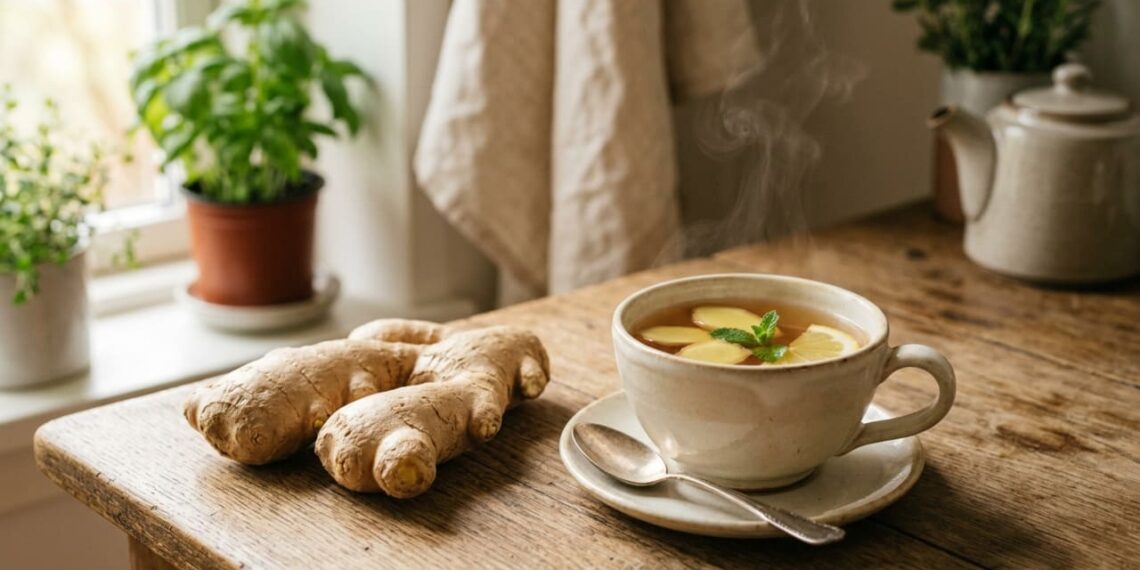 O gengibre funciona muito bem para aliviar enjoos e náuseas