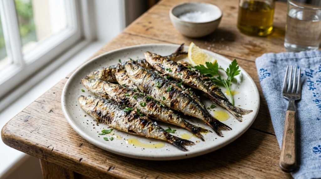 O que acontece com os seus ossos quando você come sardinha todos os dias?