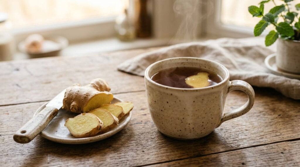 O que acontece com o seu corpo quando você come gengibre em jejum