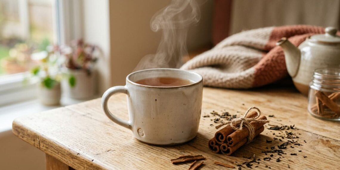 Quais são as propriedades curativas de beber chá de canela após as refeições?