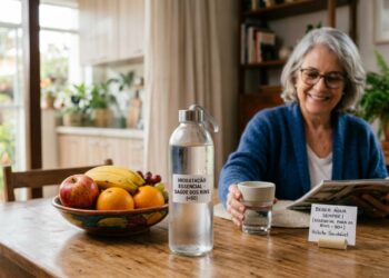 Quantidade certa de água para se manter saudável depois dos 50 anos