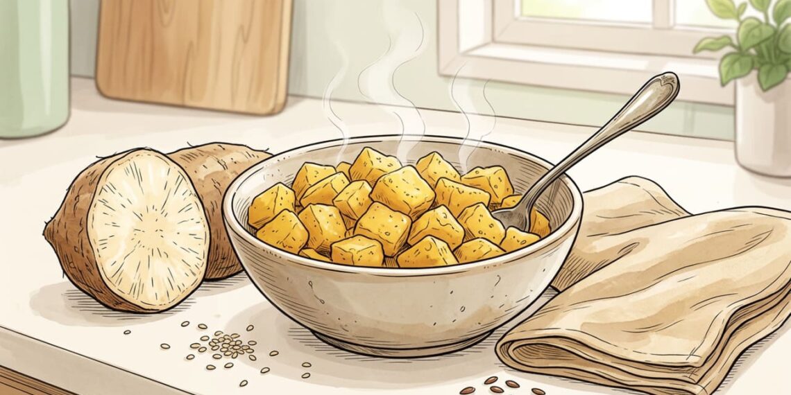 Inhame cozido: um remédio natural para o desequilíbrio hormonal feminino