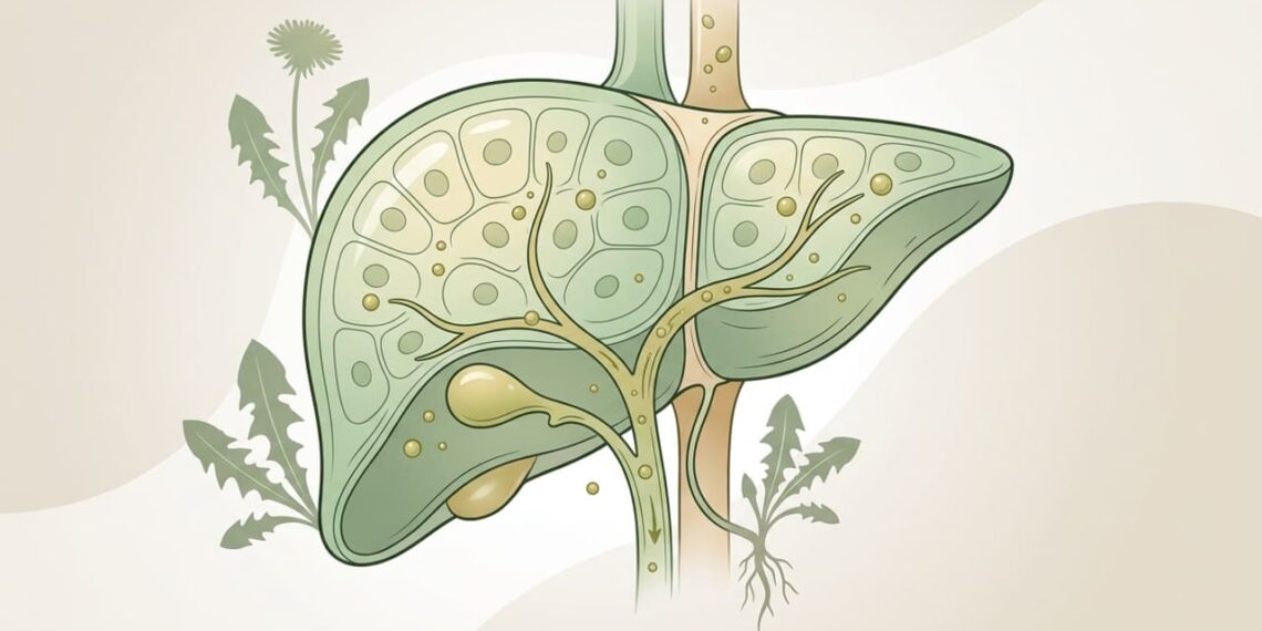 O chá de dente-de-leão é bom para quem tem fígado gorduroso?