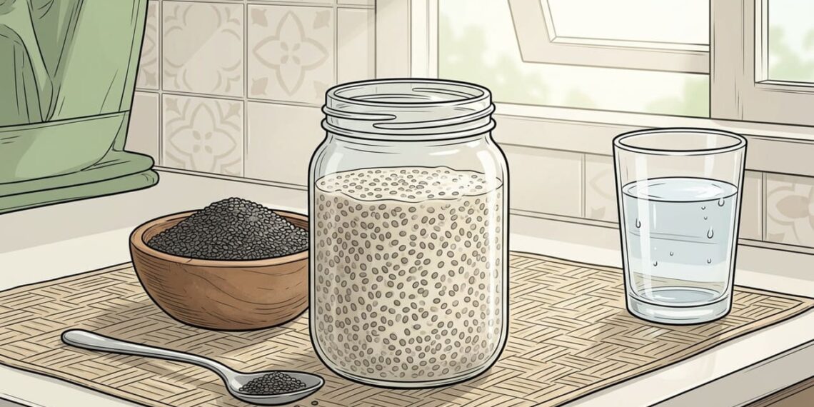 Sementes de chia: um remédio natural para o inchaço