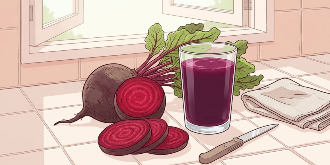 Beterraba crua: um remédio natural para a pressão alta e o cansaço físico