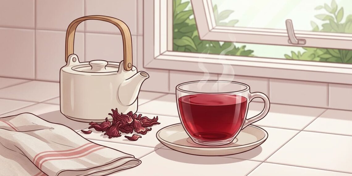 Chá de hibisco: um remédio natural para o colesterol alto e a retenção de líquidos